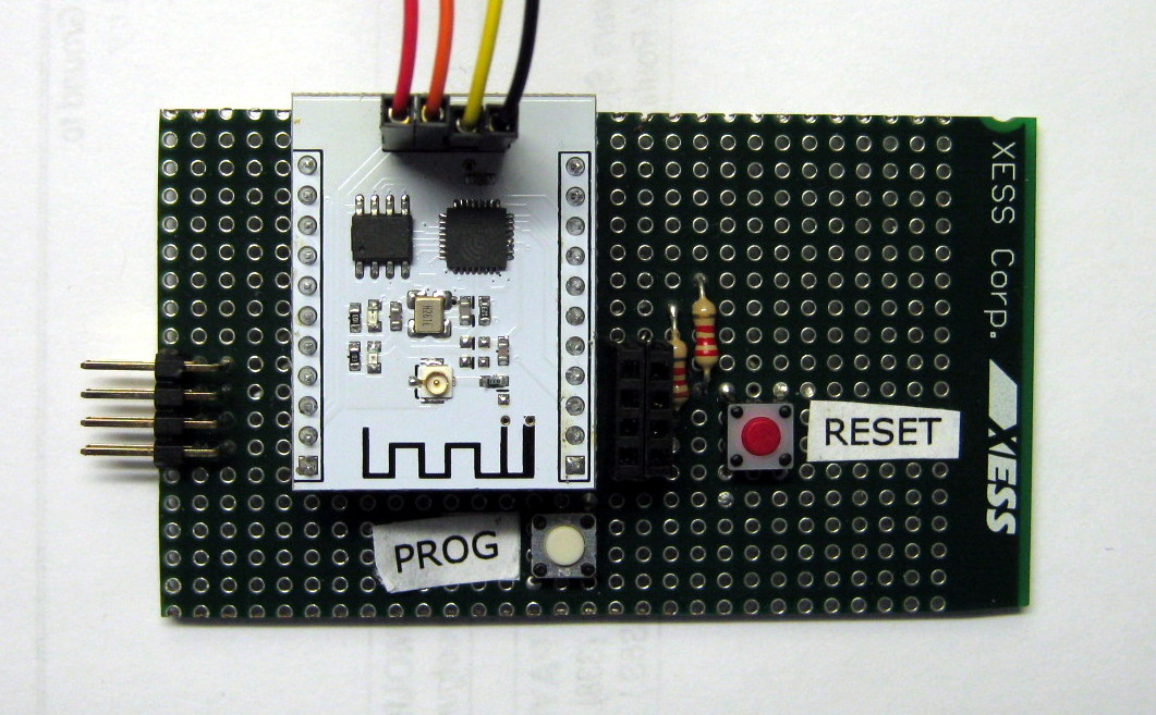 ESP-201 flash programming board.